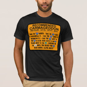 Camiseta Carmageddon - rodeio recomendado