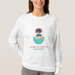 Camiseta Carmel-by-the-Sea - Camiseta-de-folga longa da Cal