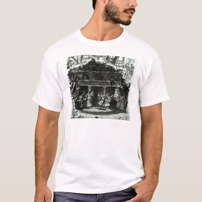 Camiseta Carmen na taberna de Lilas Pastia (Frente)