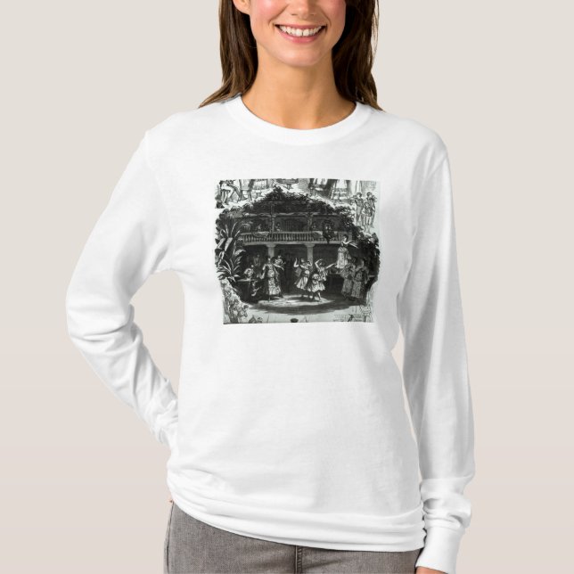 Camiseta Carmen na taberna de Lilas Pastia (Frente)