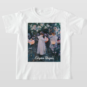Camiseta Carnation Lily Lily Rose por John Singer Sargent