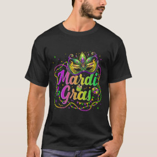 Camiseta Carnaval 2025 Homens Mulheres Crianças Contas Másc