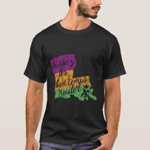 Camiseta Carnaval 2025 Laissez Les Bon Temps Rouler Nova O