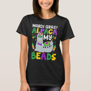 Camiseta Carnaval Alpaca Meus Colares Nova Orleans Nola Más