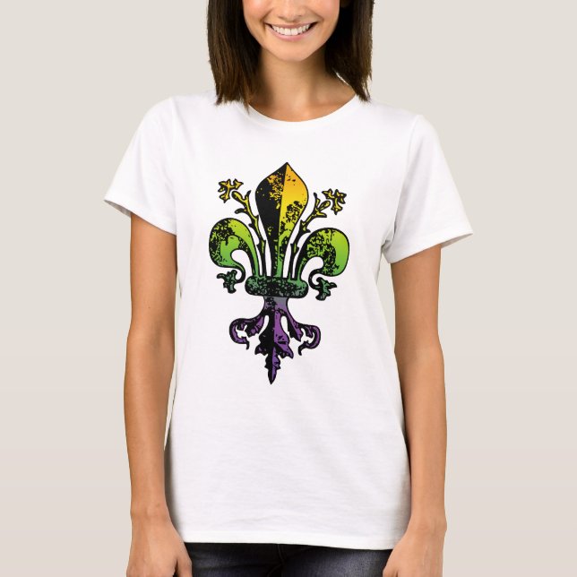 Camiseta Carnaval antigo Fleur (Frente)