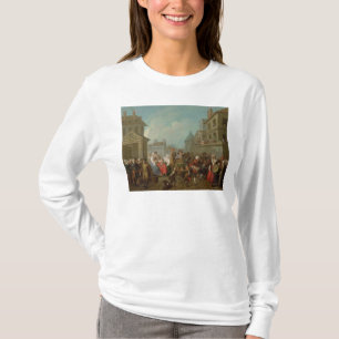 Camiseta Carnaval da rua em Paris, 1757