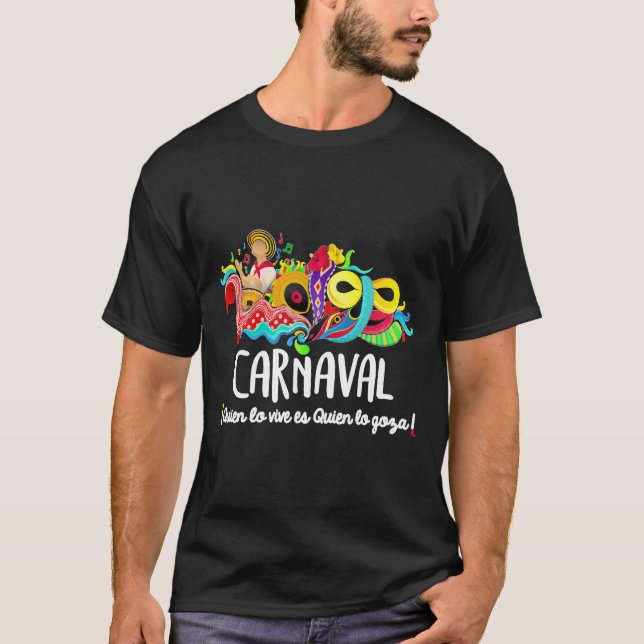 Camiseta Carnaval de Barranquilla Marimonda  (Frente)