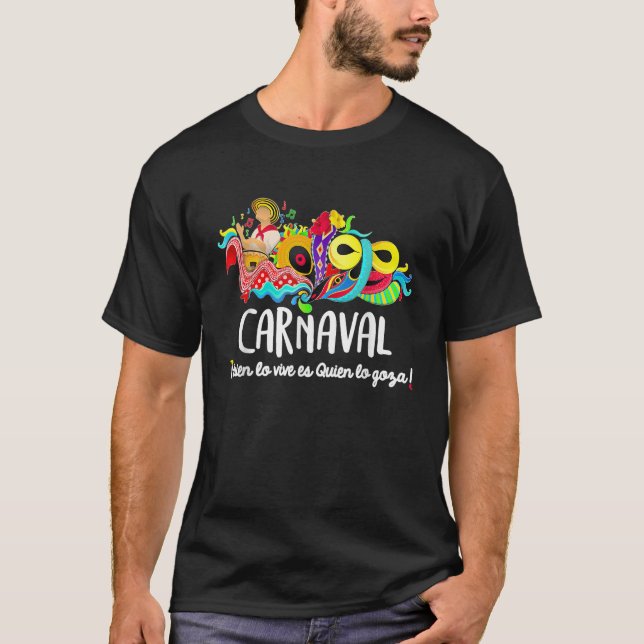 Camiseta Carnaval De Barranquilla Marimonda (Frente)