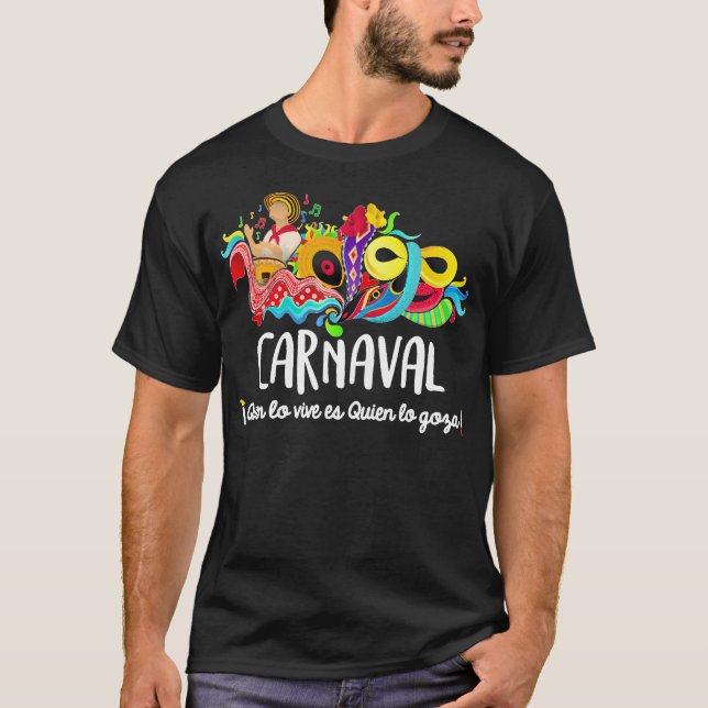 Camiseta Carnaval de Barranquilla Marimonda (Frente)