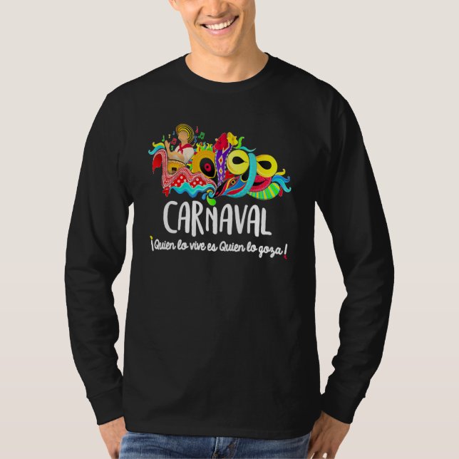 Camiseta Carnaval De Barranquilla Marimonda (Frente)