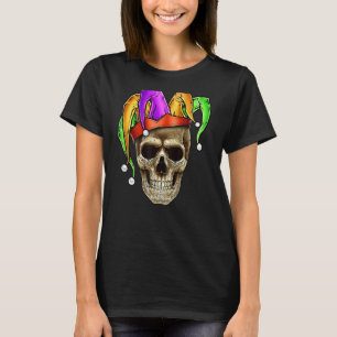 Camiseta Carnaval de Gras Jester Joker Carnaval Louisiana C