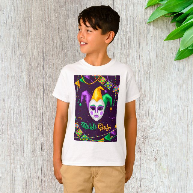 Camiseta Carnaval de Mardi Gras (Criador carregado)