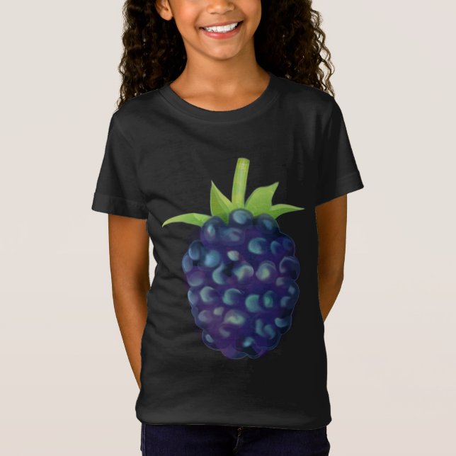 Camiseta Carnaval de Mardi Gras Fruta Costume Blackberry Be (Frente)