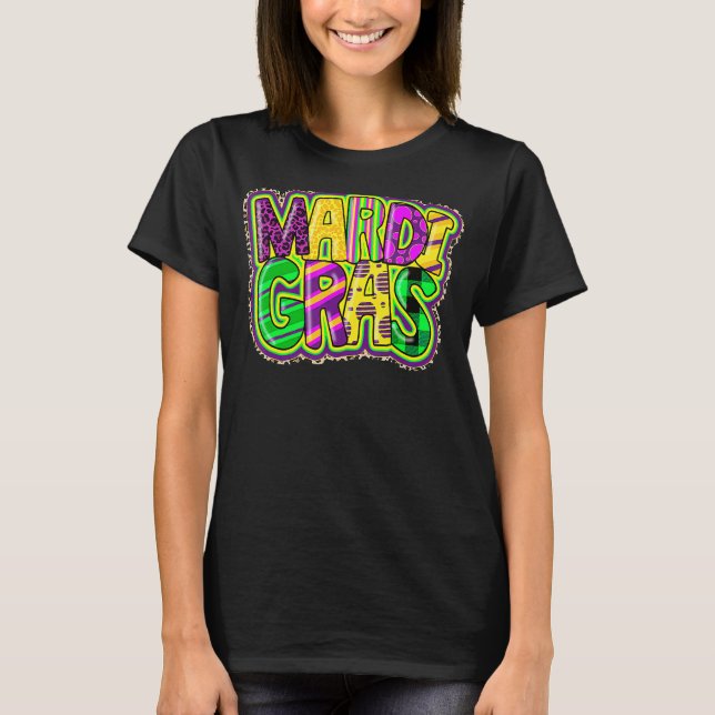 Camiseta Carnaval de Mardi Gras - Terça-feira (Frente)