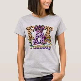 Camiseta Carnaval de Nova Orleans Terça-feira Gorda