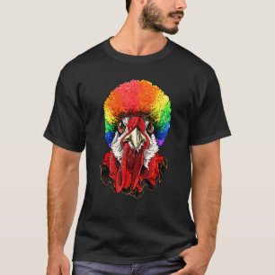 Camiseta Carnaval de Palhaço de Frango Equipe de Circo Faze
