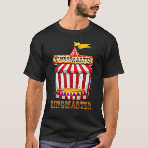 Camiseta Carnaval De Ringmaster Do Jardim Infantil De Volta