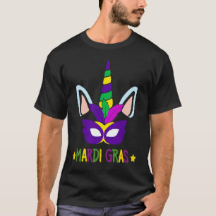 Camiseta Carnaval de Unicorn Jester Mardi Gras New Orleans