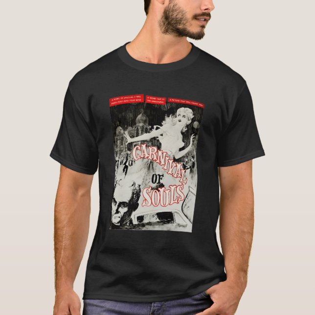 Camiseta Carnaval Do Filme De Horror Monstro Do Halloween (Frente)