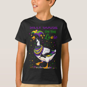 Camiseta Carnaval do Ganso Bobo Divertido