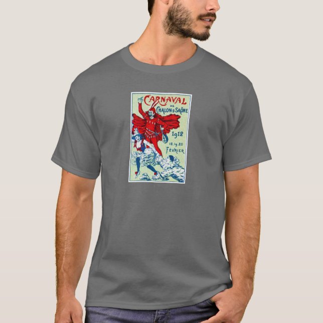 Camiseta Carnaval Francês 1912 (Frente)