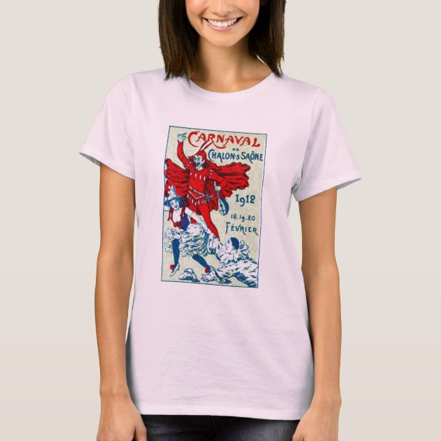 Camiseta Carnaval Francês 1912 (Frente)