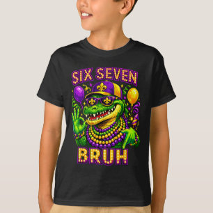 Camiseta Carnaval seis sete mano mardigator jacaré 6 7