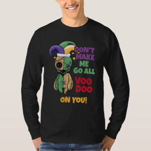 Camiseta Carnaval Vodu Mardi Gras Fã de Carnaval de Magia