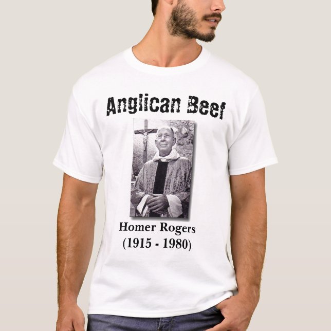 Camiseta Carne anglicana, local Rogers (Frente)
