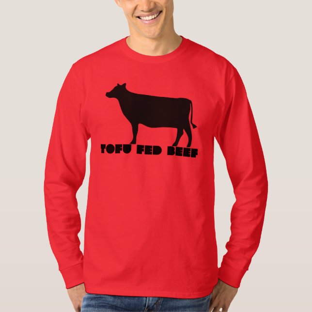 Camiseta Carne Bovina Alimentada com Tofu (Frente)