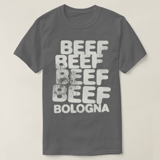 CAMISETA CARNE DE BOVINO DE CARNE DE BOVINO (Frente do Design)