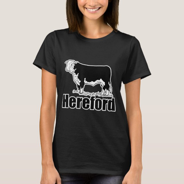Camiseta Carne de Bovino Hereford Pictu (Frente)