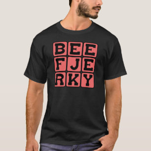 Camiseta Carne de bovino Jerky, Tratamento Desidratado