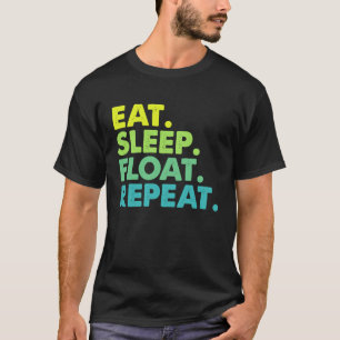 Camiseta carne de dormir flutuar repetir OneWheel eskate On