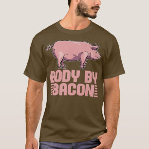 Camiseta Carne De Porco Carne De Peixe De Café Da Manhã Bac