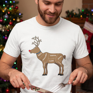 Camiseta Carne de Rena para o Natal