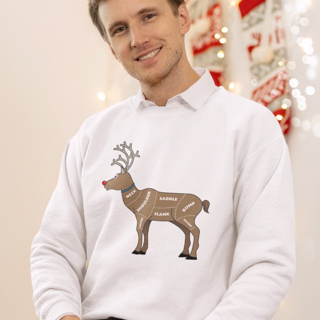 Camiseta Carne de Rena para o Natal (Criador carregado)