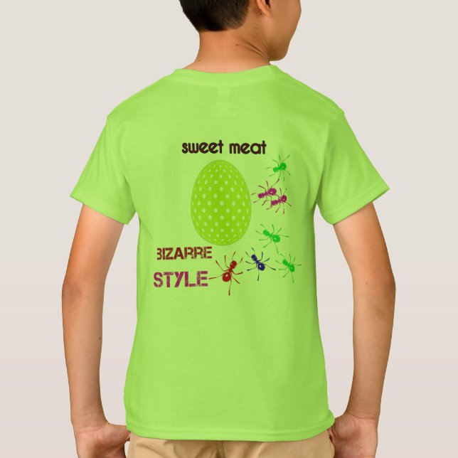 Camiseta carne doce (Verso)