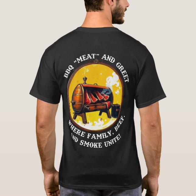 Camiseta 🔥 "Carne" e 🔥 do T-Shirt (Verso)