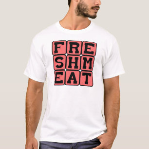 Camiseta Carne Fresca, Carne Crua