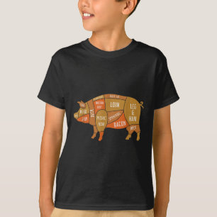 Camiseta Carne Fumada De Porco Sobrecarga Churrasco Engraça