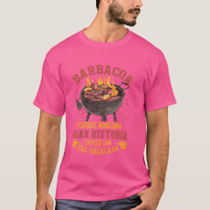 Camiseta Carne Fumada Foodie De Carne Fumada Barbecue Mexic