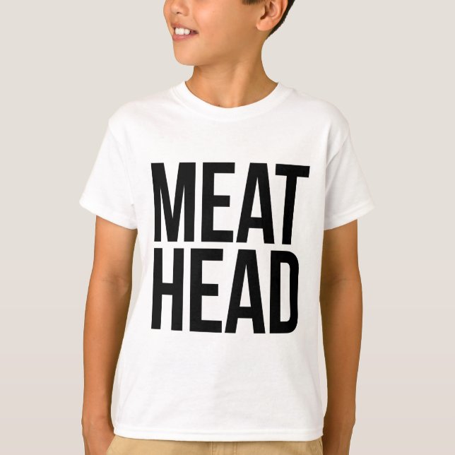 Camiseta Carne Meathead principal (Frente)