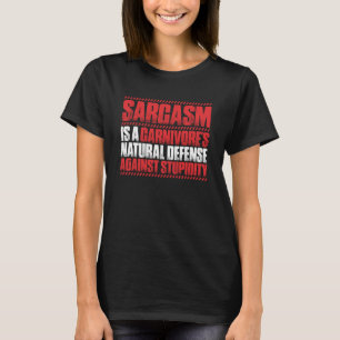 Camiseta Carne Sarcasmo Ketogênico Dieta Keto Carnivore