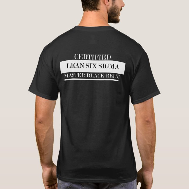 Camiseta Carne sem gordura certificada seis cinturões (Verso)