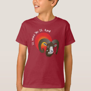Camiseta Carneiro 21. Março até 20 abril