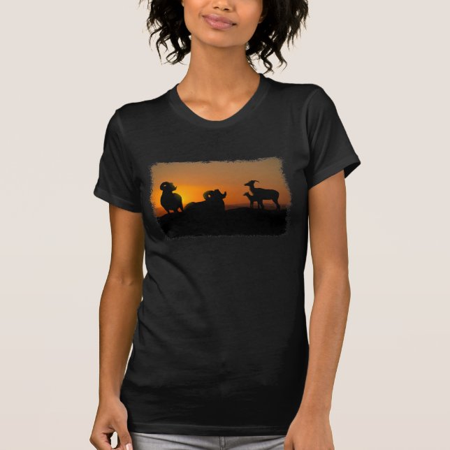 Camiseta Carneiro de Bighorn (Frente)