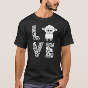 Camiseta Carneiro De Ovinos Adoram Pecuária