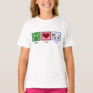 Camiseta Carneiros do amor da paz