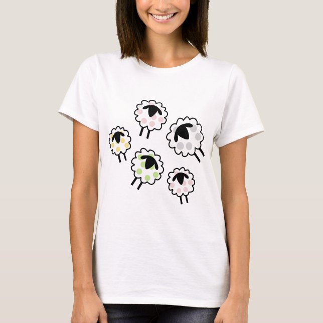 Camiseta Carneiros manchados (Frente)
